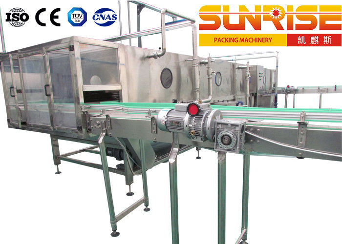 Acciaio inossidabile SUS304 che spruzza continuamente sterilizzazione del tipo e tunnel di raffreddamento